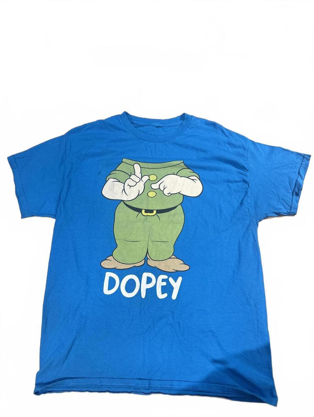 Disney x "Dopey" Snow White Large Blue Tee